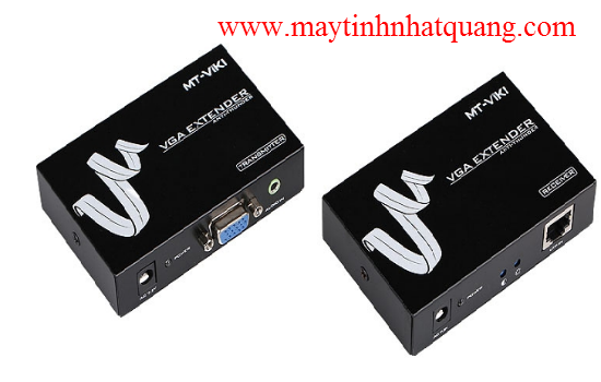 Bộ khuếch đại tín hiệu HDMI 300m ( VGA extender MT-300T) bằng cáp mạng Lan